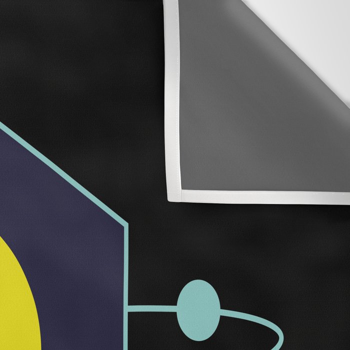 Outrun to the Sun / Spacewave / 80s Retro Wall Tapestry Gallery Image 3