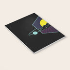 Outrun to the Sun / Spacewave / 80s Retro Notebook Gallery Image 3