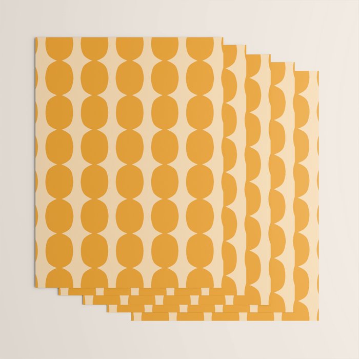 Honey Bubble Chain Wrapping Paper Gallery Image 3