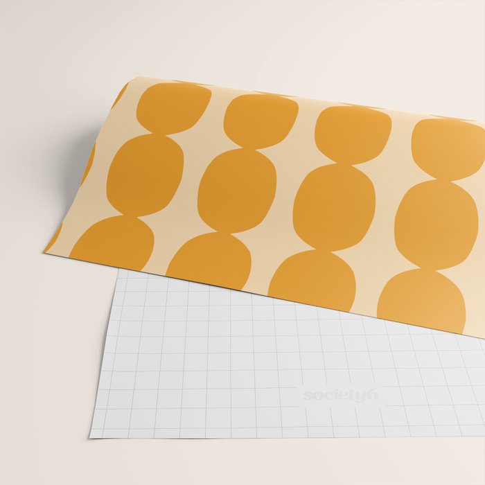 Honey Bubble Chain Wrapping Paper Gallery Image 2