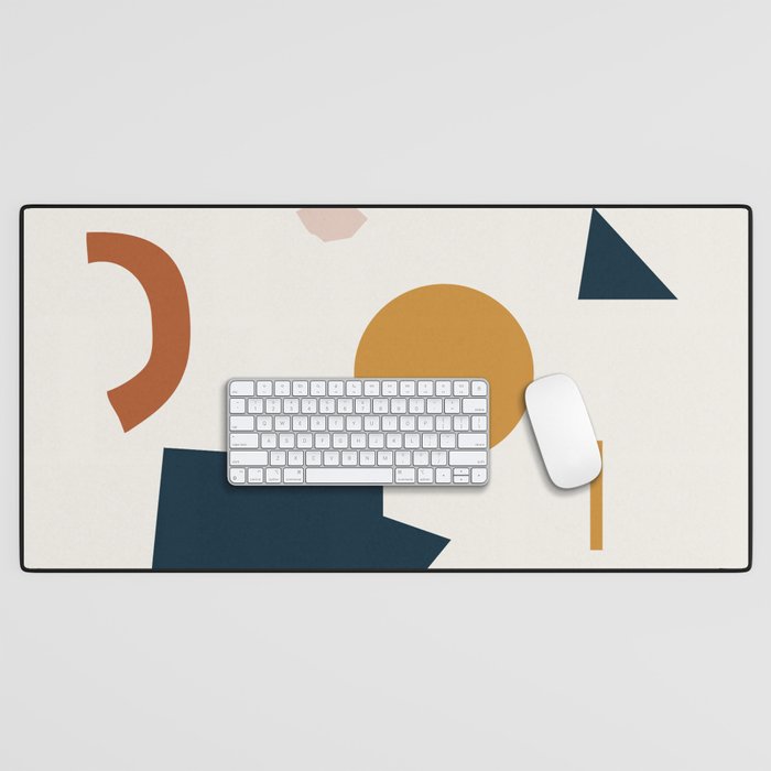 Abstract Shapes 8 Desk Mat Gallery Image 1