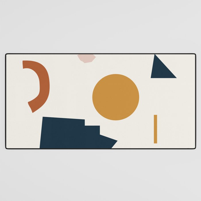 Abstract Shapes 8 Desk Mat Gallery Image 3