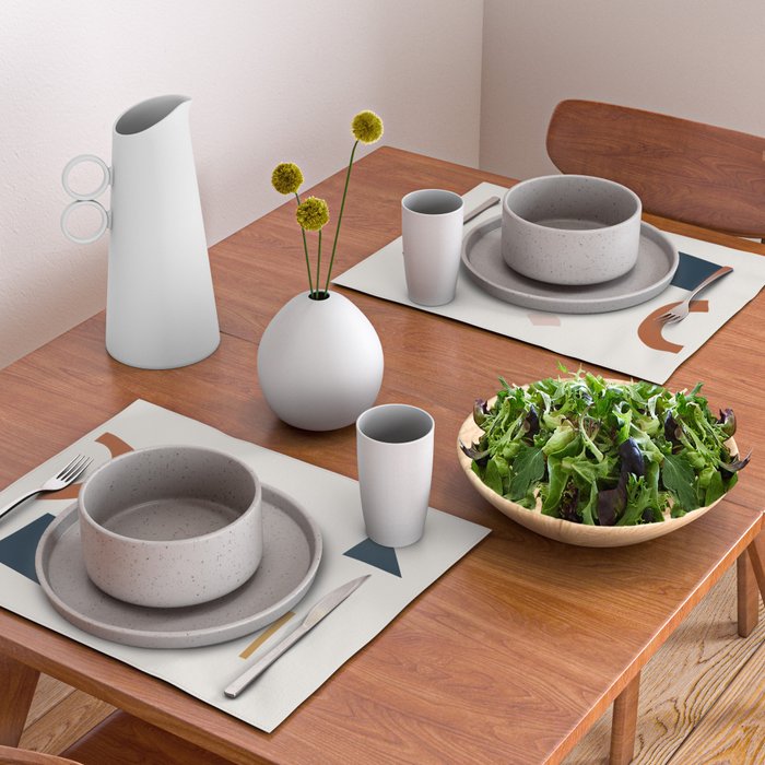 Abstract Shapes 8 Placemat Gallery Image 2