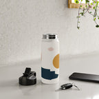 Abstract Shapes 8 Water Bottle Gallery Image 4