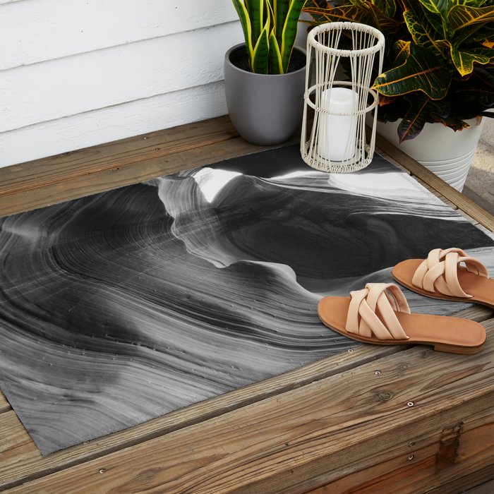 ANTELOPE CANYON XXV / Arizona Desert Outdoor Rug Gallery Image 2
