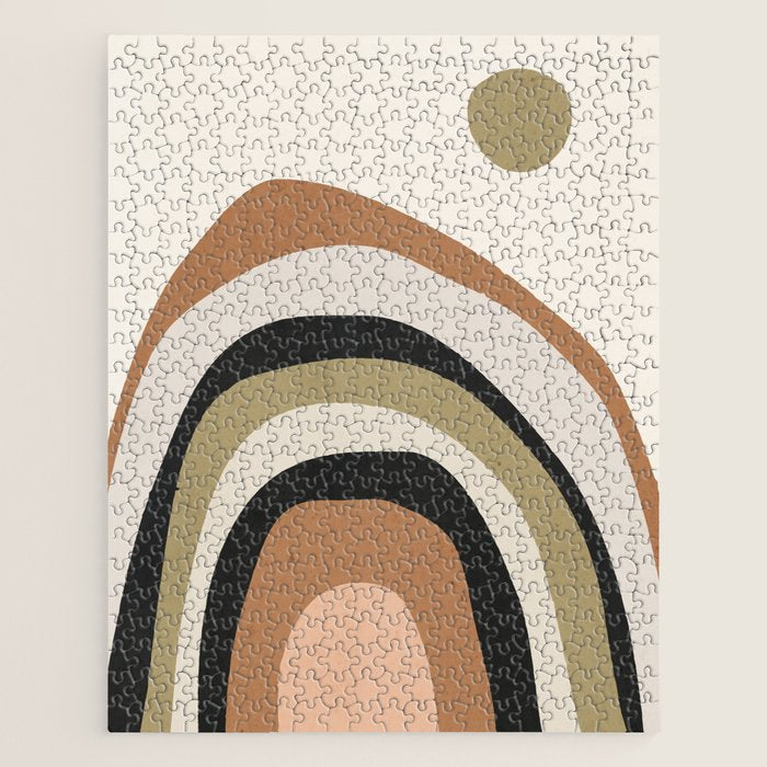Abstract Art Rainbow 3 Jigsaw Puzzle Gallery Image 1