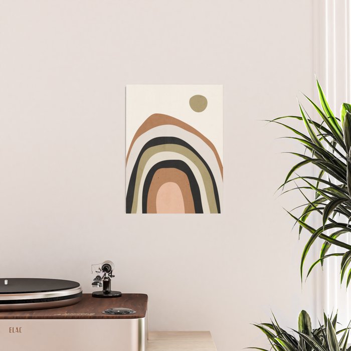Abstract Art Rainbow 3 Poster Gallery Image 2