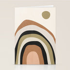Abstract Art Rainbow 3 Stationery Card Gallery Image 2