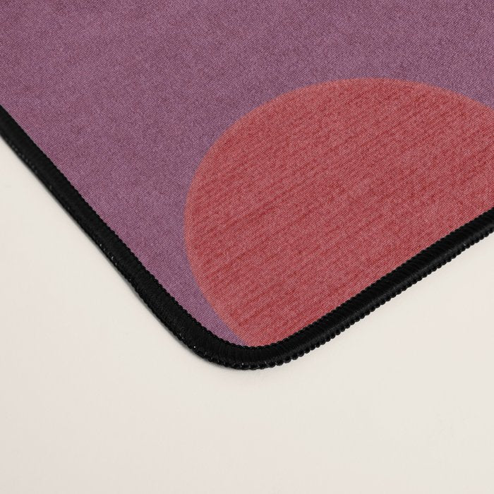 Retro Geo Textile Mid Century Pattern Desk Mat Gallery Image 4