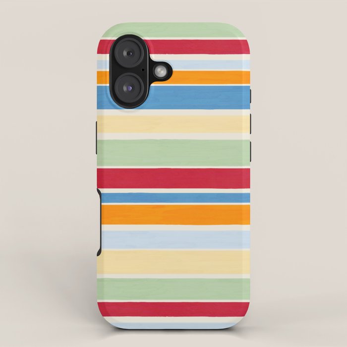 Modern Craft Spring - Roman Stripes iPhone Case Gallery Image 1