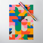 BAUHAUS PATTERN STUDY 01 Wrapping Paper Gallery Image 1