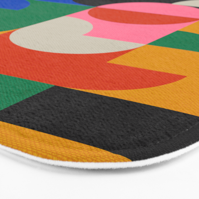 BAUHAUS PATTERN STUDY 01 Bath Mat Gallery Image 3