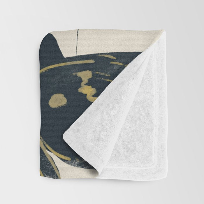 Black Butterflies Throw Blanket Gallery Image 3