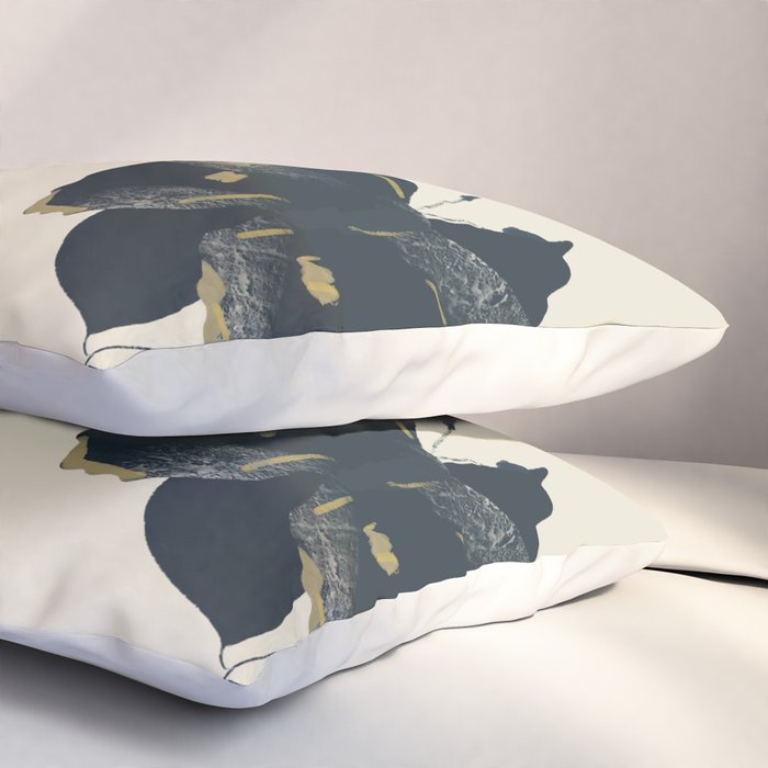 Black Butterflies Pillow Sham Gallery Image 3
