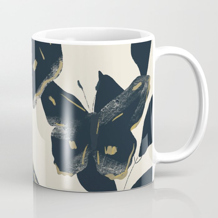 Black Butterflies Coffee Mug Gallery Image 1