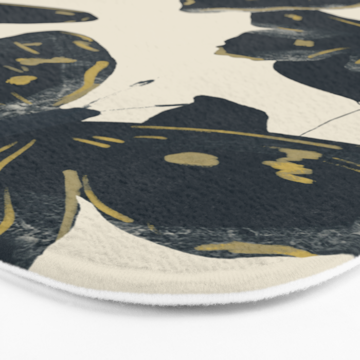Black Butterflies Bath Mat Gallery Image 3