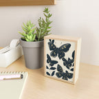 Black Butterflies Mini Art Print Gallery Image 2