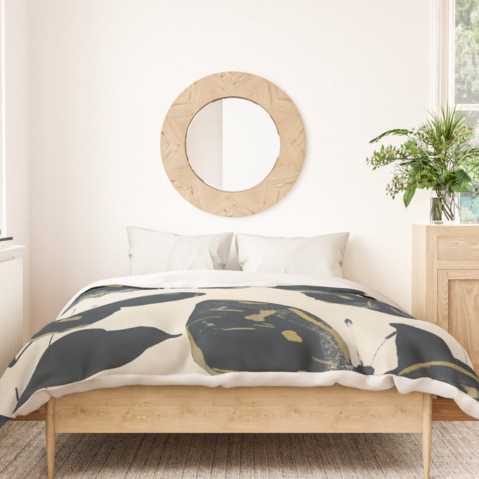 Black Butterflies Duvet Cover Gallery Image 3