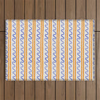 Electric Waves Outdoor Rug Gallery Image 1