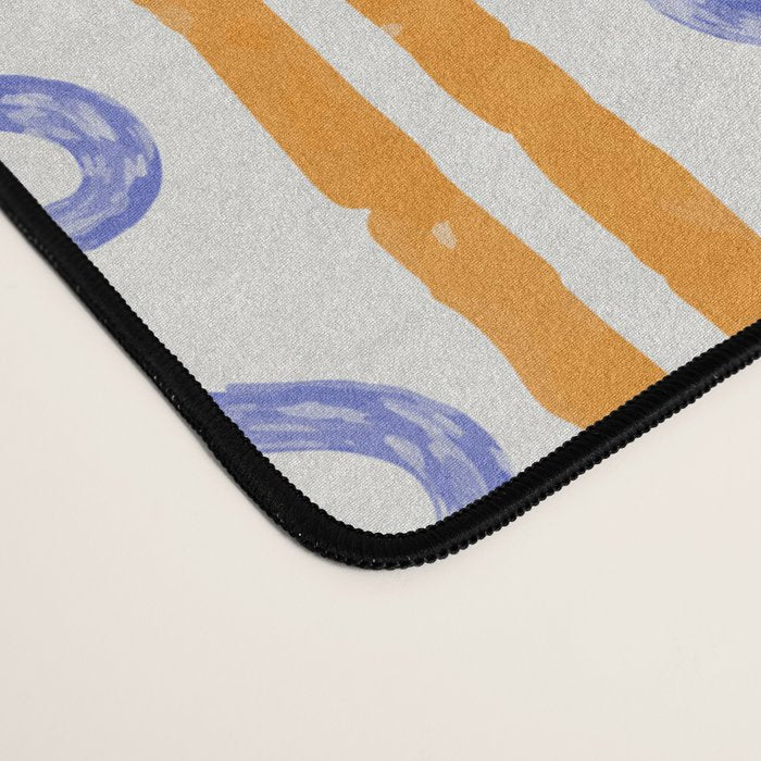 Electric Waves Desk Mat Gallery Image 4