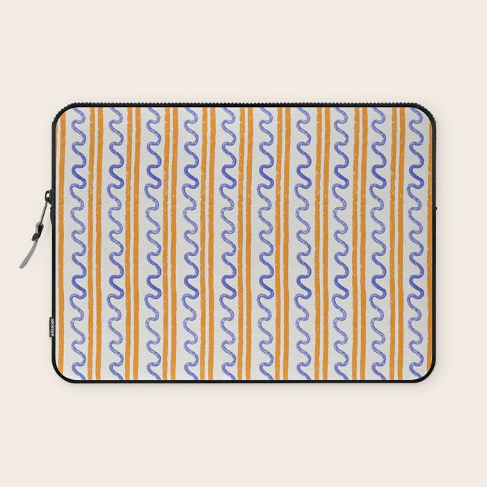 Electric Waves Laptop Sleeve Gallery Image 1