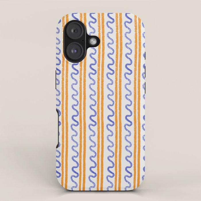 Electric Waves iPhone Case Gallery Image 1