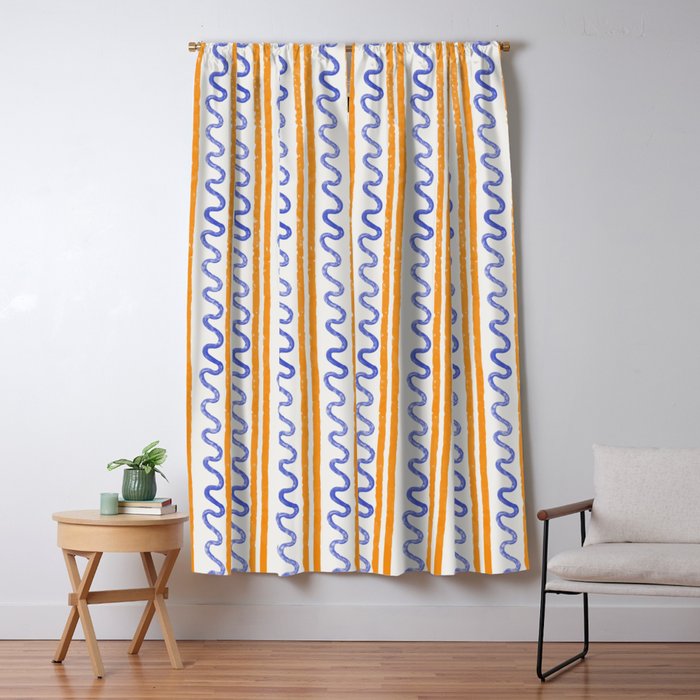Electric Waves Window Curtain Gallery Image 5