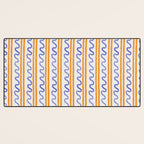 Electric Waves Desk Mat Gallery Image 3