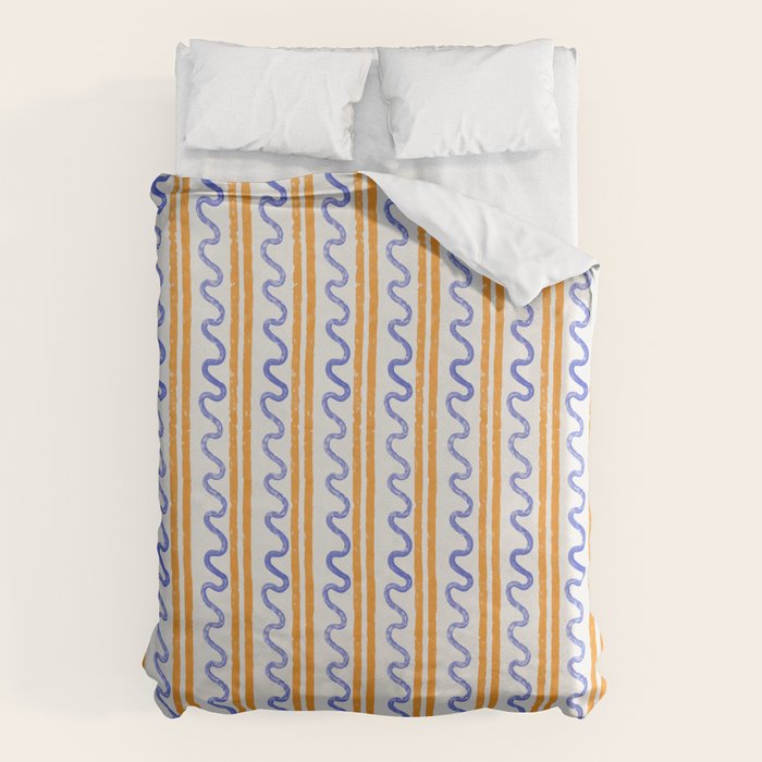 Electric Waves Duvet Cover Gallery Image 6