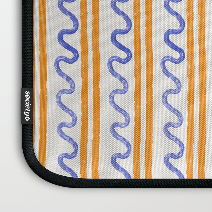 Electric Waves Laptop Sleeve Gallery Image 3