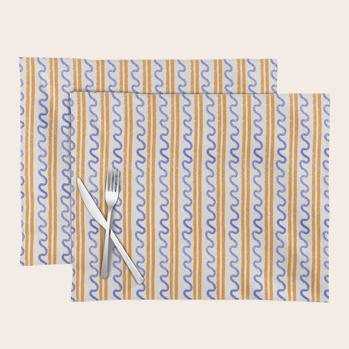 Electric Waves Placemat Gallery Image 1
