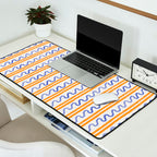 Electric Waves Desk Mat Gallery Image 2