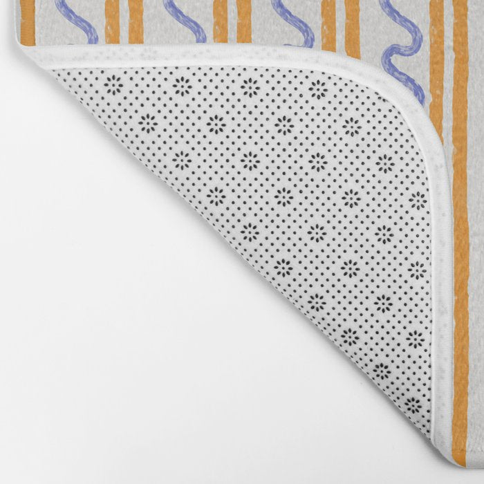 Electric Waves Bath Mat Gallery Image 2