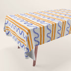 Electric Waves Tablecloth Gallery Image 1