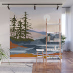 valley moon Wall Mural Gallery Image 1