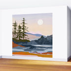 valley moon Wall Mural Gallery Image 2
