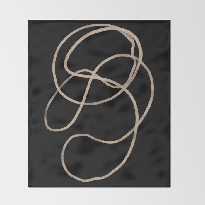Infinite loop - Curated collection Throw Blanket Gallery Image 2