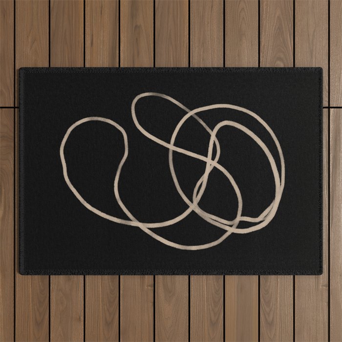 Infinite loop - Curated collection Outdoor Rug Gallery Image 1