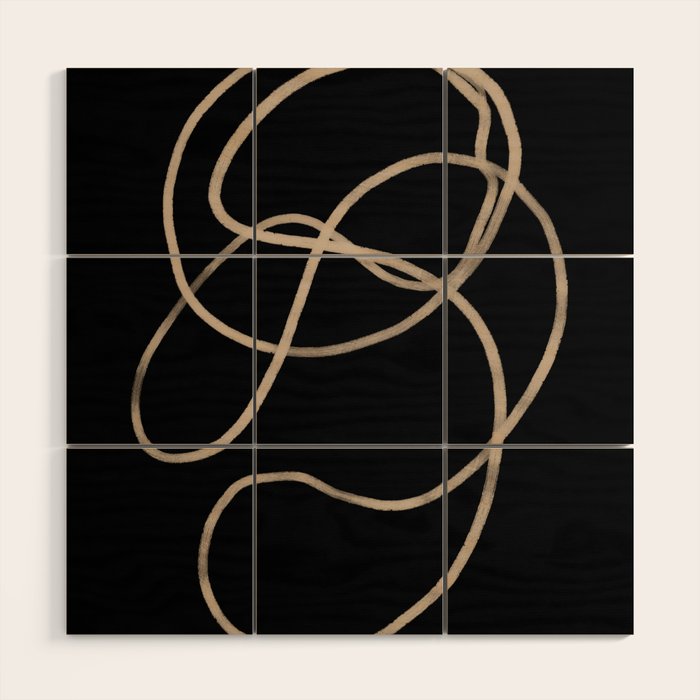 Infinite loop - Curated collection Wood Wall Art Gallery Image 1