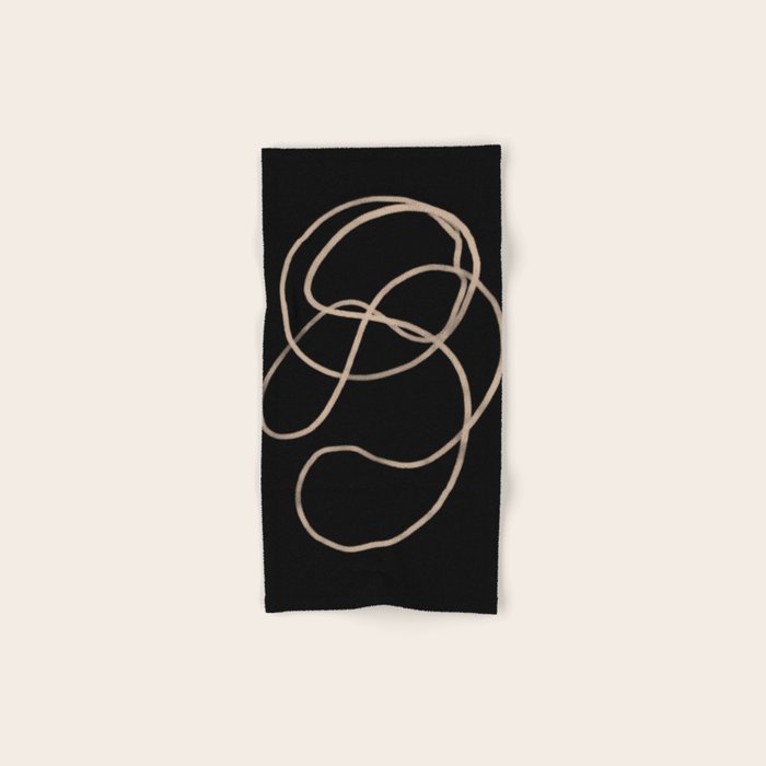 Infinite loop - Curated collection Bath Towel Gallery Image 1