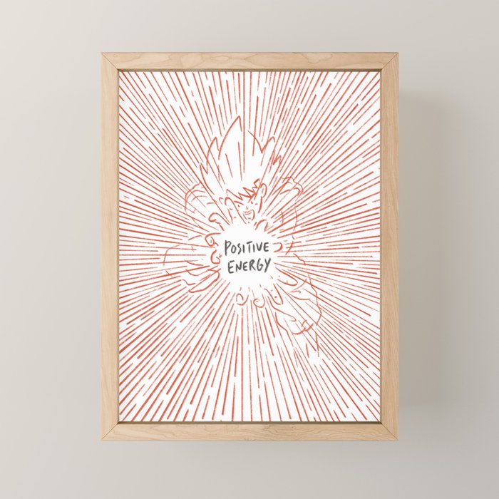 Positive Energy Mini Art Print Gallery Image 1