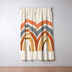 Abstract Rainbow 88 Window Curtain Gallery Image 3