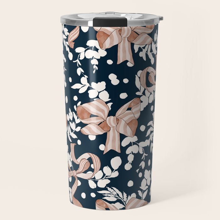 Whimsical Bows in Nature I Travel Mug Gallery Image 1