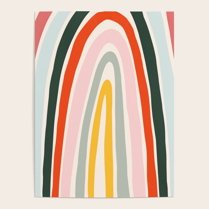 70s Vintage Rainbow Poster Gallery Image 4