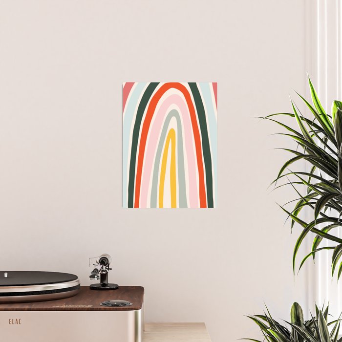 70s Vintage Rainbow Poster Gallery Image 2