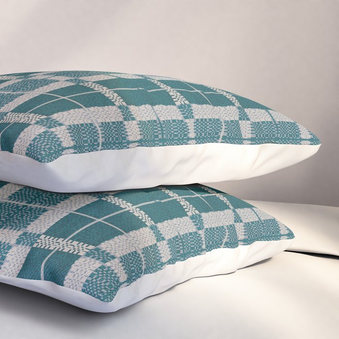 Woven Checker Pillow Sham Gallery Image 3
