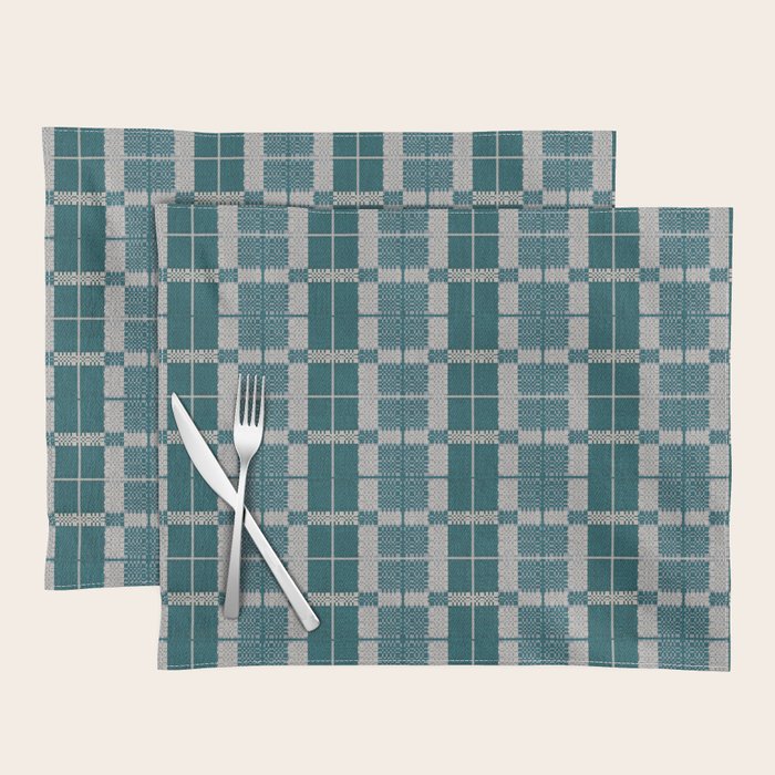 Woven Checker Placemat Gallery Image 1