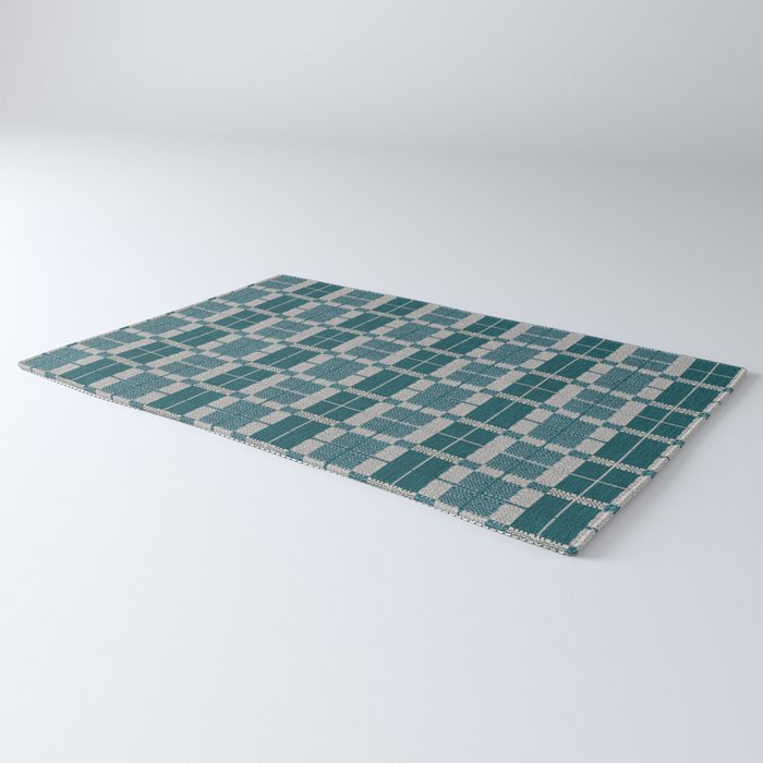 Woven Checker Rug Gallery Image 3
