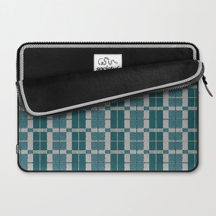 Woven Checker Laptop Sleeve Gallery Image 2