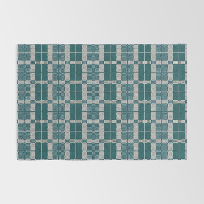 Woven Checker Rug Gallery Image 2